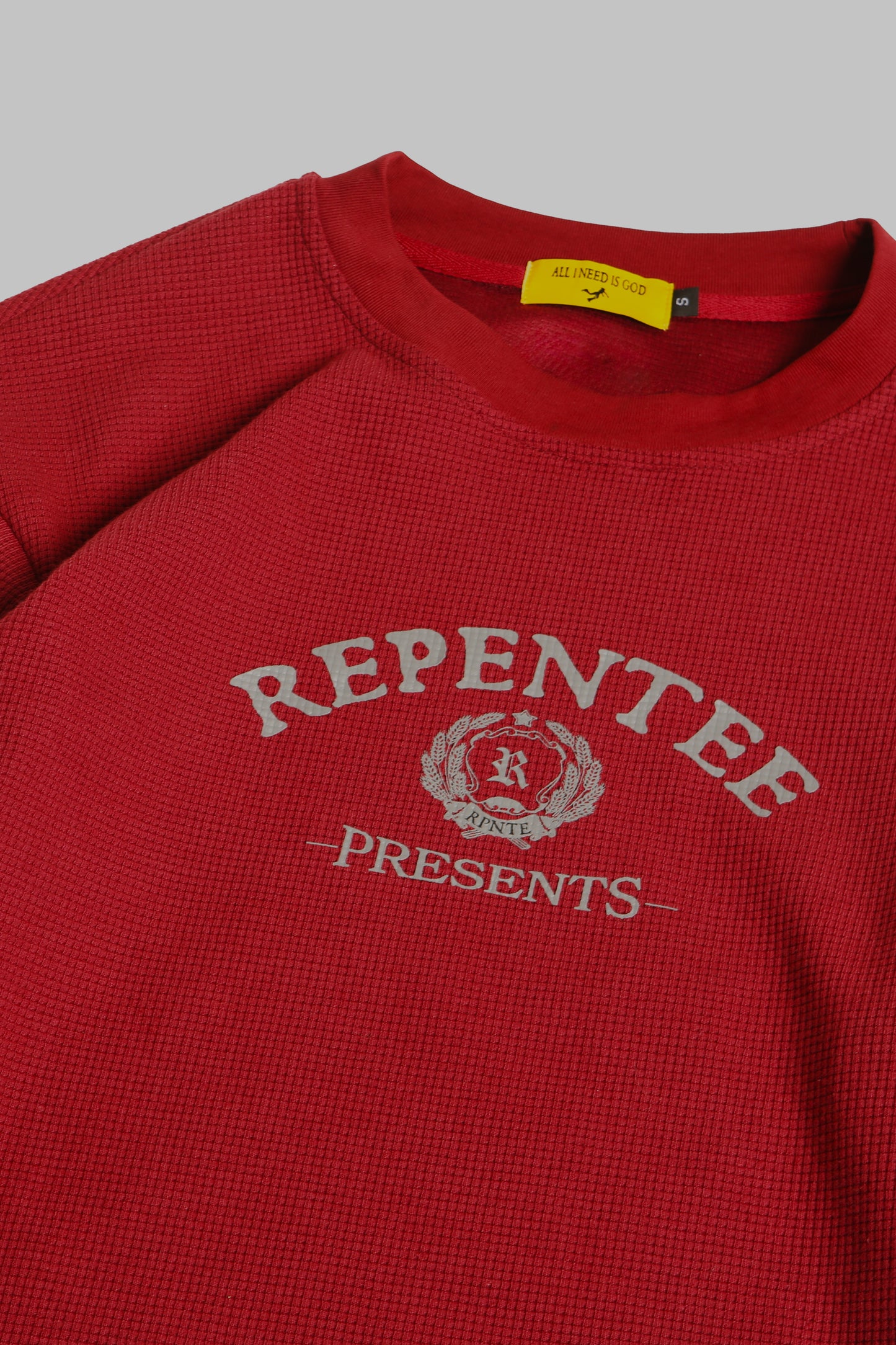 Crest Waffle Long Sleeve