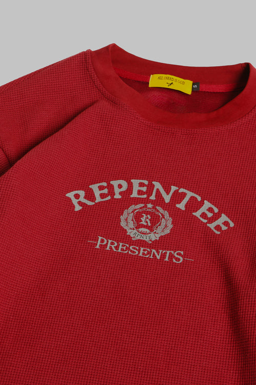 Crest Waffle Long Sleeve