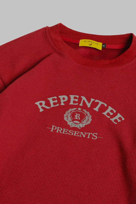 Crest Waffle Long Sleeve